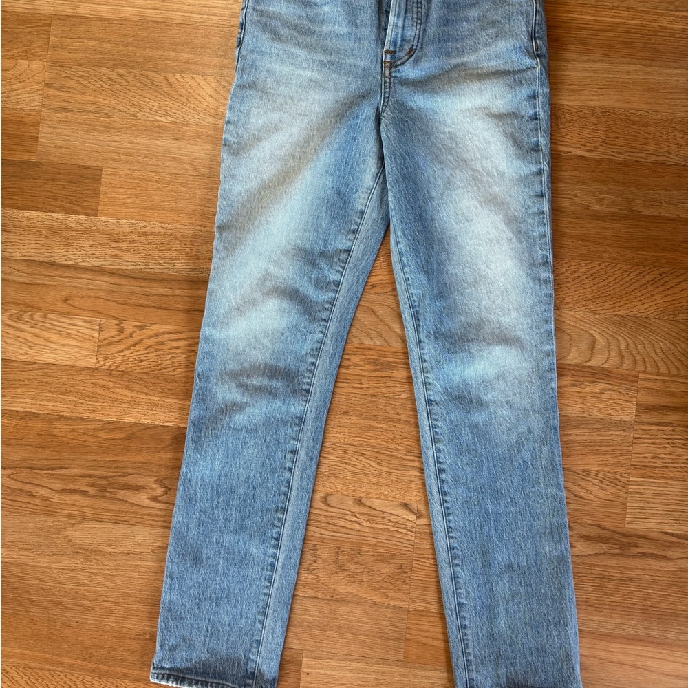 Madewell Light Blue Straight Leg Jeans